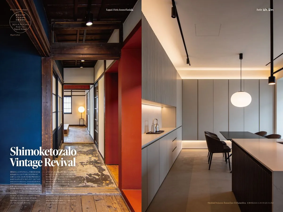 Shimokitazawa Vintage Revival before and after renovation